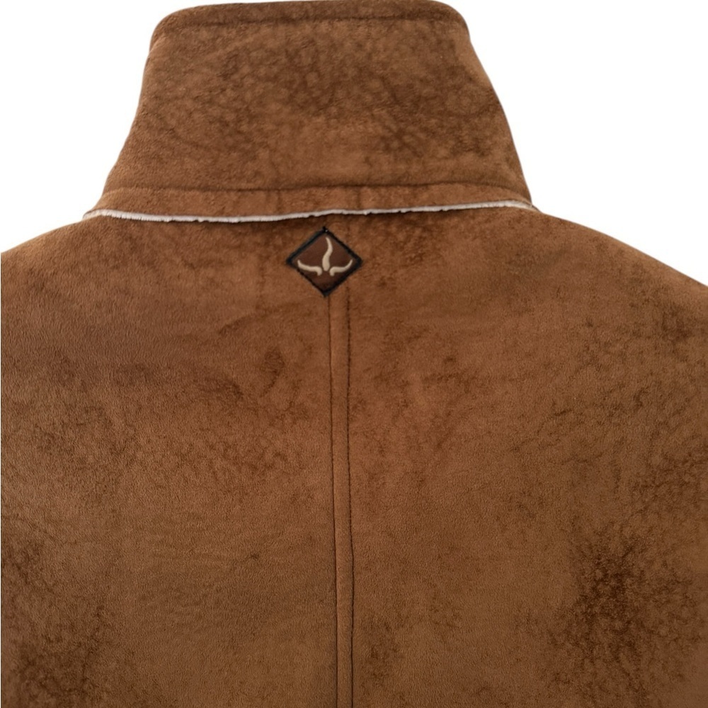 PRANA Caramel Zipper Polyester Jacket Women S Small - Picture 4 of 6